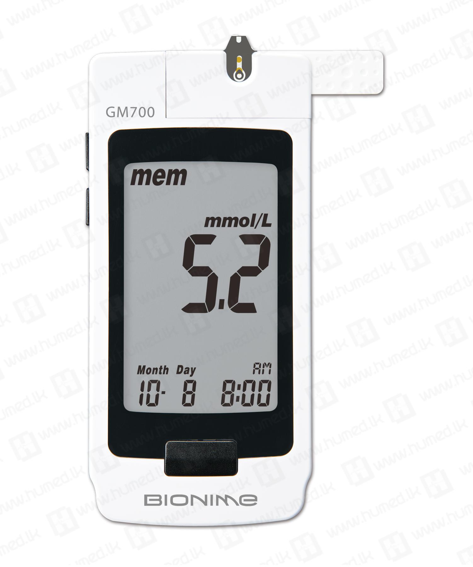 Bionime GM700 Glucometer (5 Years Warranty) 3 bionime