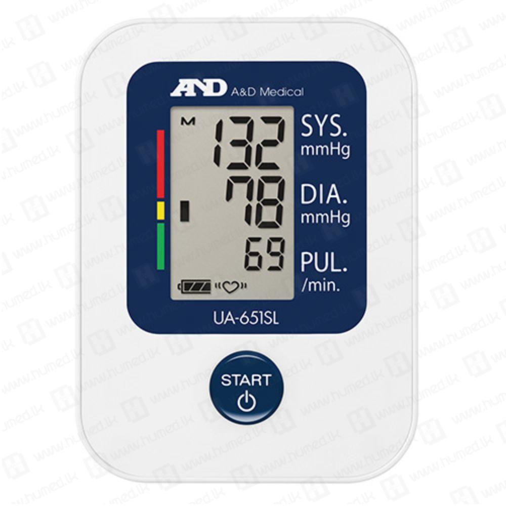 AND UA-651 Upper Arm Blood Pressure Monitor 2 A&D Digital BP Meter Model UA-651 - 1