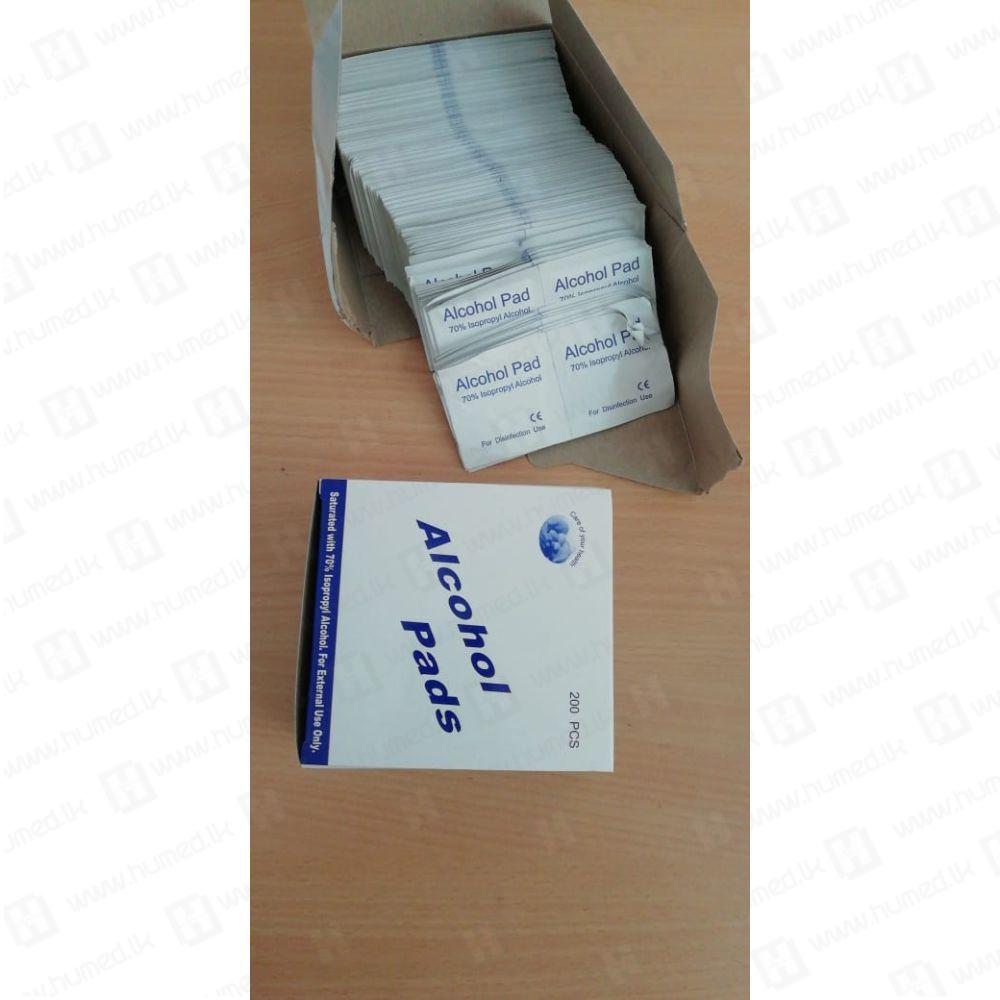 Isopropyl Alcohol Pads / Wipes – 200 PCS 3 alcohol-pads