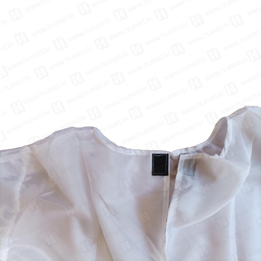 Reusable Gown - White 3 reusable gown