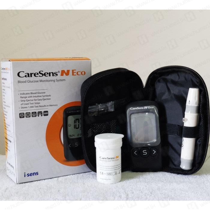 CareSens® N Eco Glucose Monitoring Kit (Lifetime Warranty) 6 caresens glucometer