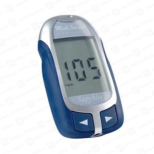 Medismart Sapphire Glucose Monitoring Kit (Lifetime Warranty) 2 medismart glucometer sri lanka