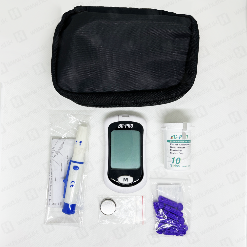 BG Pro GM56A Glucometer - 5 Years Warranty 8 bg pro glucometer sri lanka