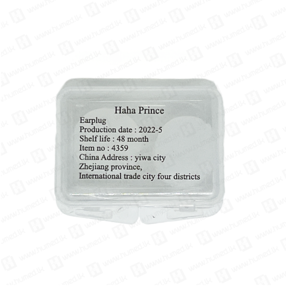 Ear plugs (Silicone) 1 pair 1 ear plug silicone