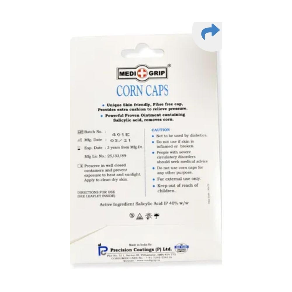 Medi Grip Corn Caps 2 corn caps sri lanka