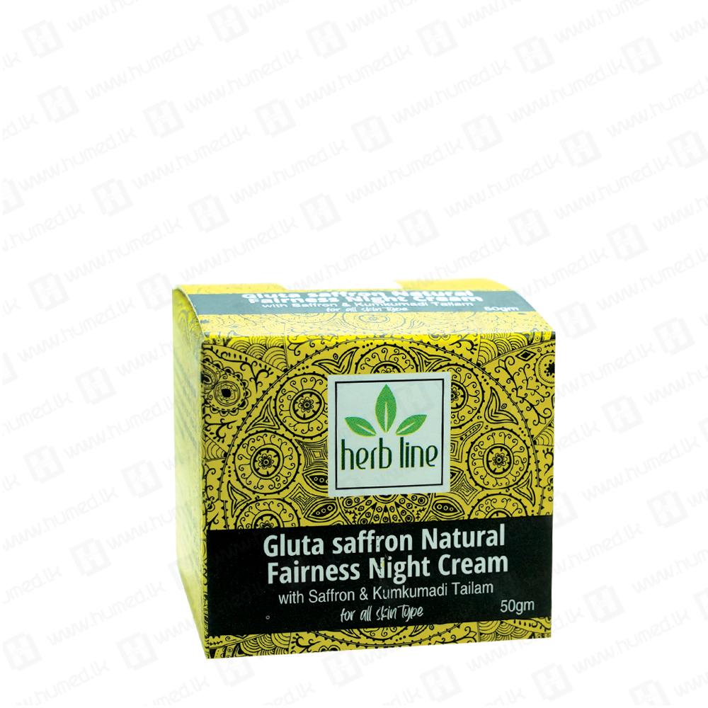 Gluta Arbuteen Anti Blemish Pigmentation Night Cream 50g - Herbline 1 Night Cream 50g Herbline