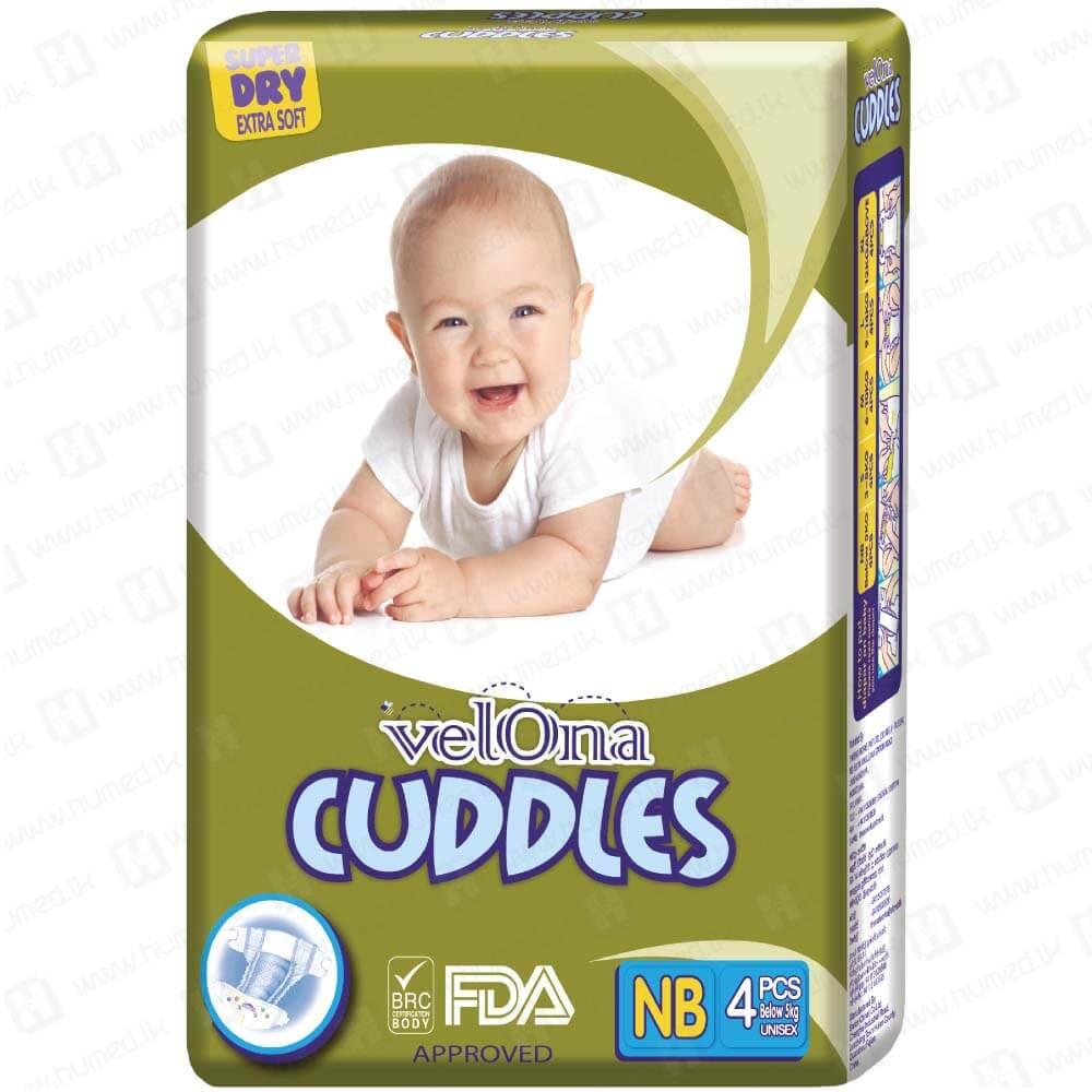 Velona Cuddles Dry Diapers Newborn 4pcs - Ultimate Comfort and Protection 1 Velona Cuddles Dry Diapers Baby diapers sri lanka price best Baby Pasting, Large pasting, Velona cuddles, Velona newborn
