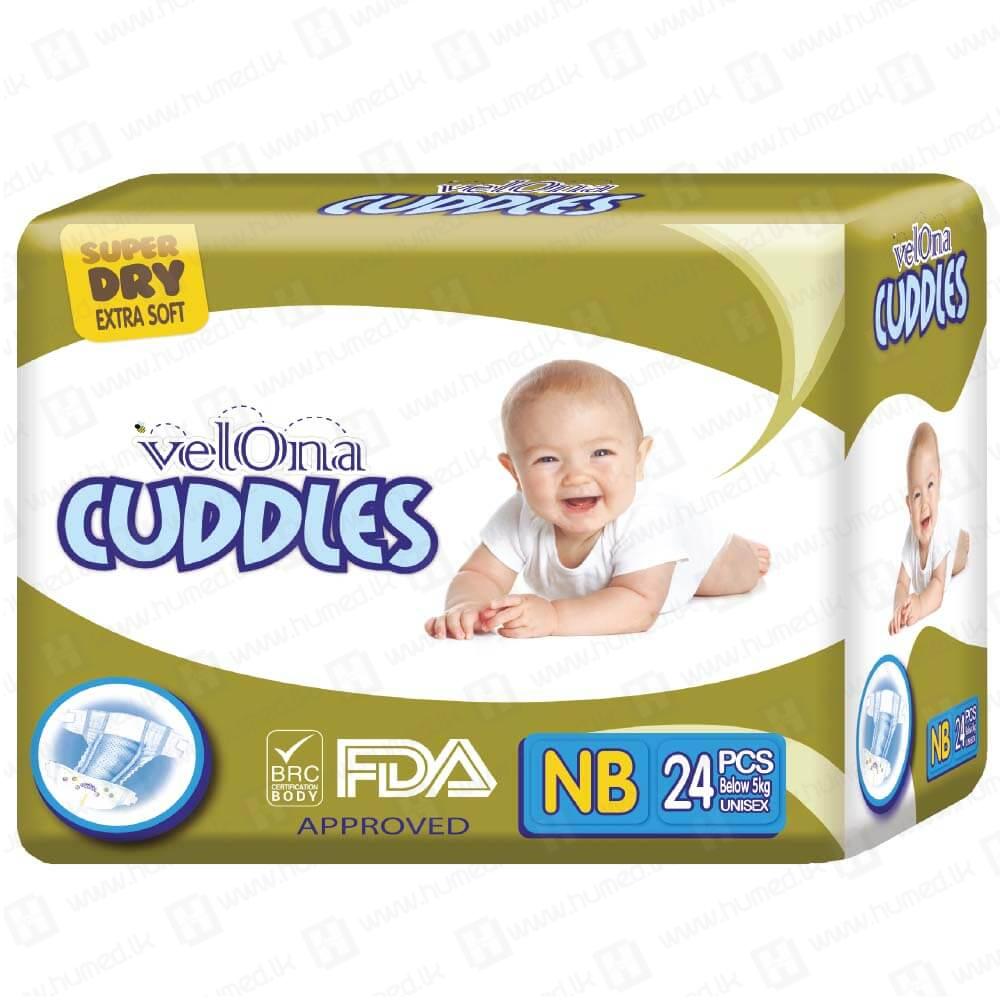 Velona Cuddles Dry Diapers Newborn (NB) 24 pcs - Ultimate Comfort and Protection 1 Velona Cuddles Dry Diapers Baby diapers sri lanka price best Baby Pasting, Large pasting, Velona cuddles, Velona newborn