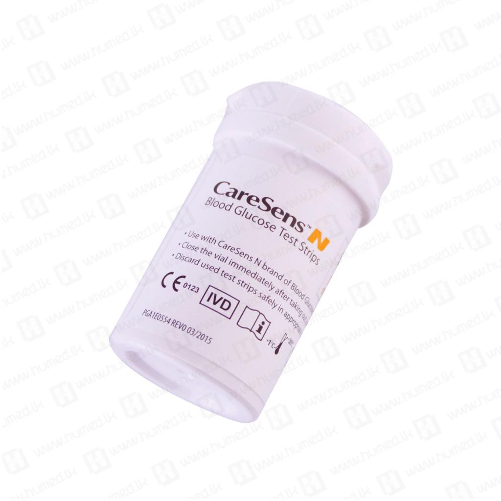 Caresens Eco 100 Strip Pack - Sugar Testing Strips Image 4 | Buy Online Sri Lanka | Hu Med