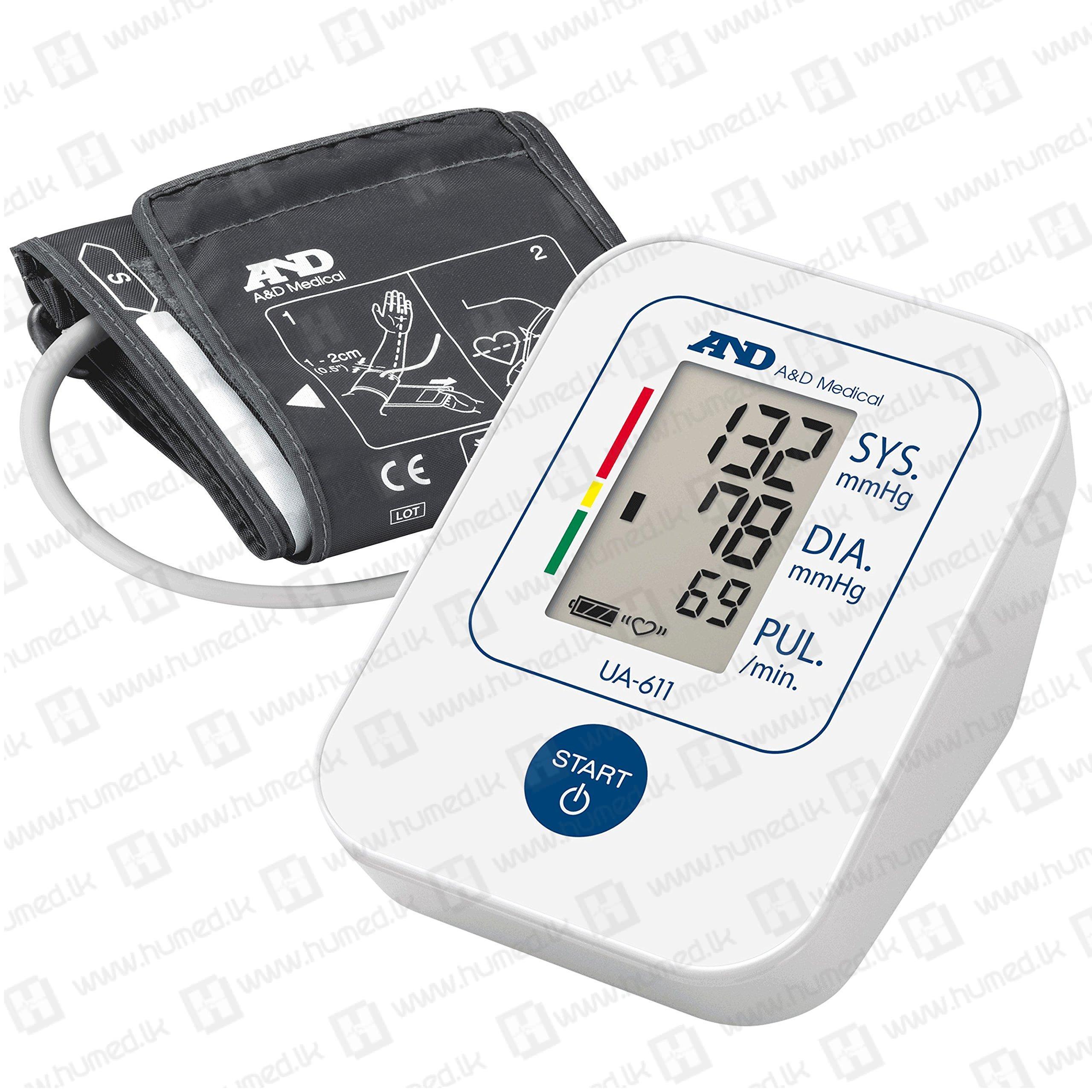 AND UA-611 Upper Arm Blood Pressure Monitor - Blood Pressure Monitors | Buy Online Sri Lanka | Hu Med