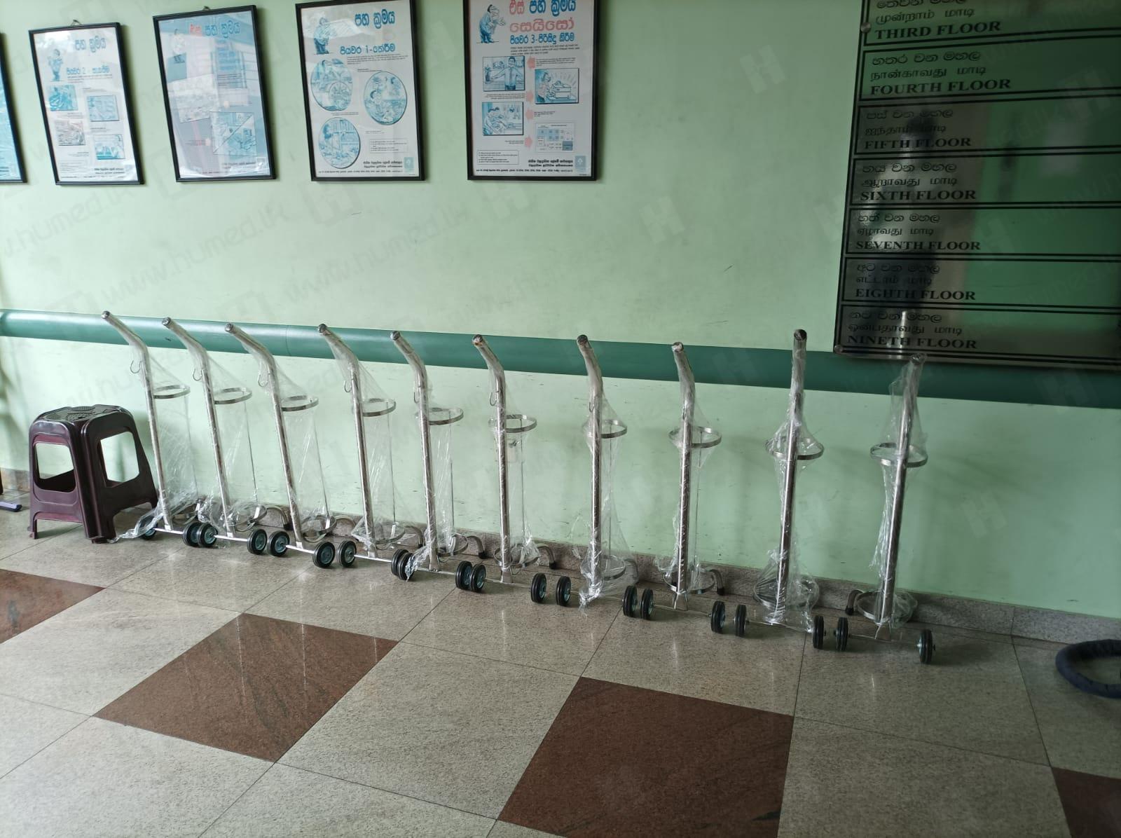 Oxygen Cart - Hospital Furniture Image 4 | Buy Online Sri Lanka | Hu Med