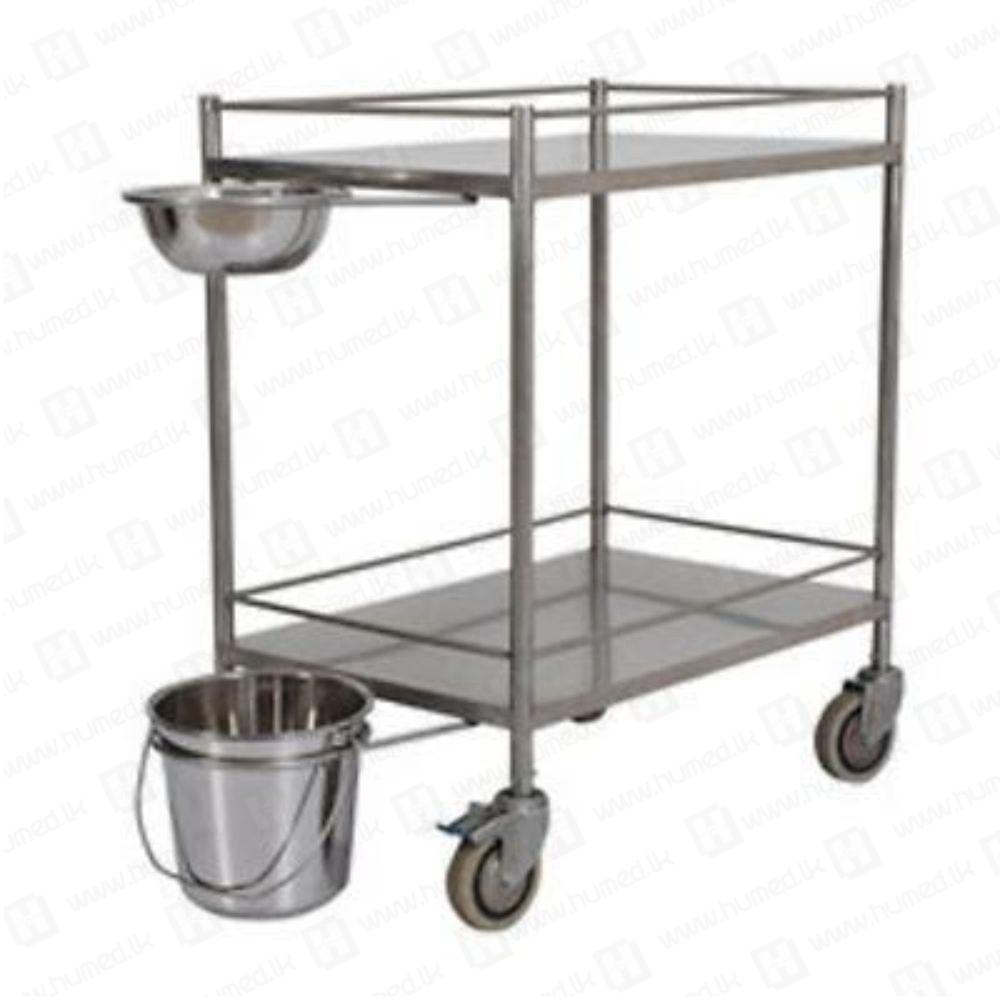 Dressing trolley (stainless steel) - Hospital Furniture | Buy Online Sri Lanka | Hu Med