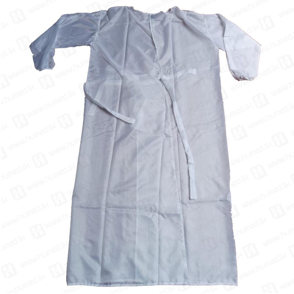 Reusable Gown - White - Gowns | Buy Online Sri Lanka | Hu Med