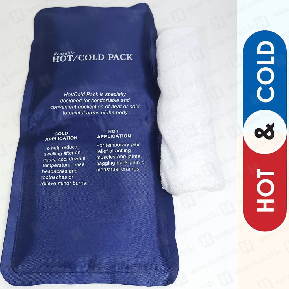 Reusable Hot Cold Gel Ice Bag Pack - Large (6"x10") High Quality - First Aid Items | Buy Online Sri Lanka | Hu Med