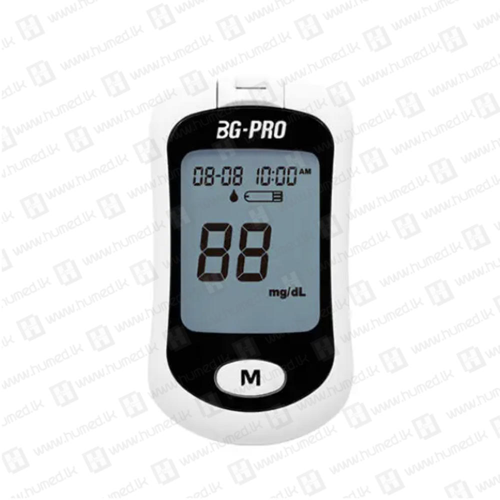 BG Pro GM56A Glucometer - 5 Years Warranty - Sugar Testing Glucometers | Buy Online Sri Lanka | Hu Med