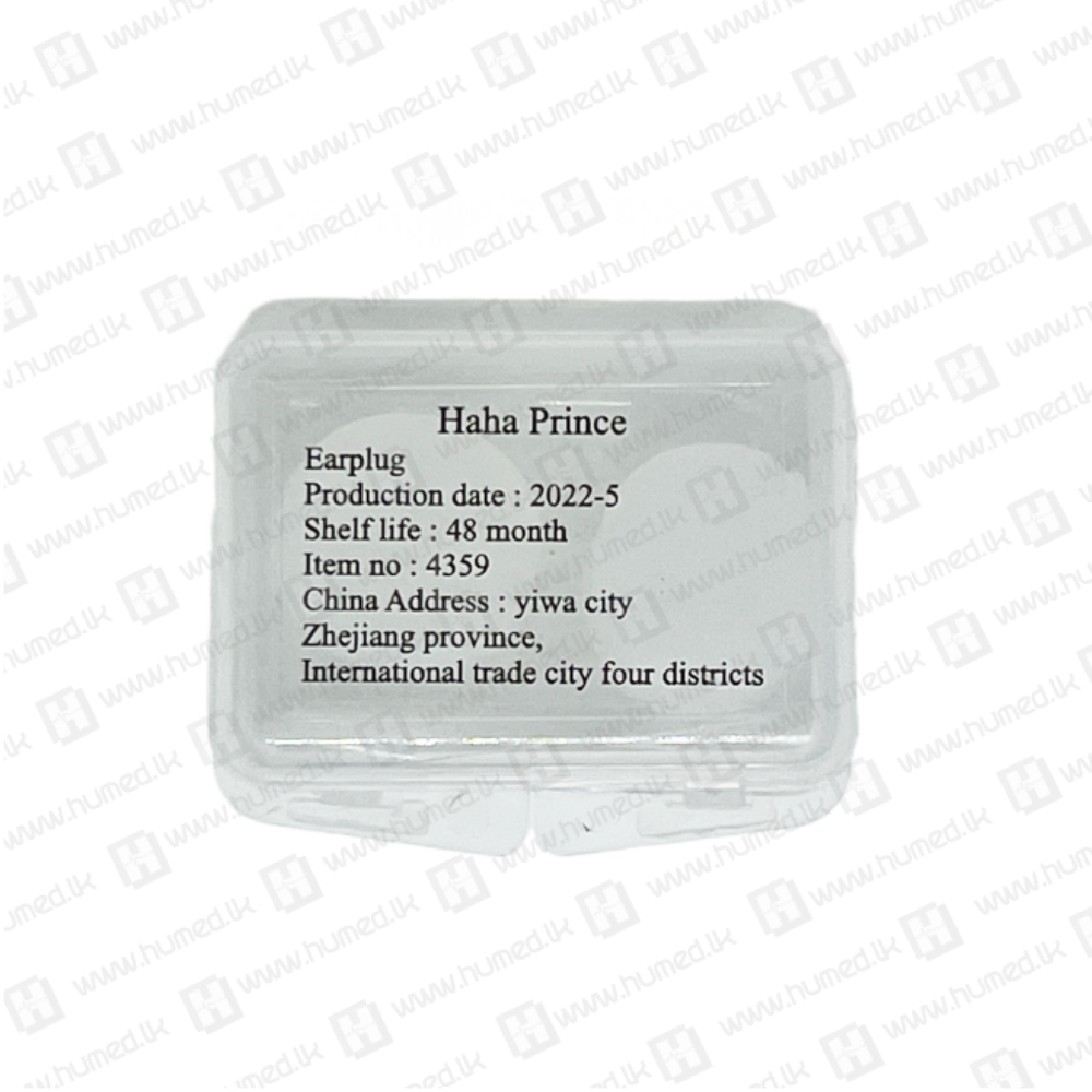 Ear plugs (Silicone) 1 pair - First Aid Items | Buy Online Sri Lanka | Hu Med