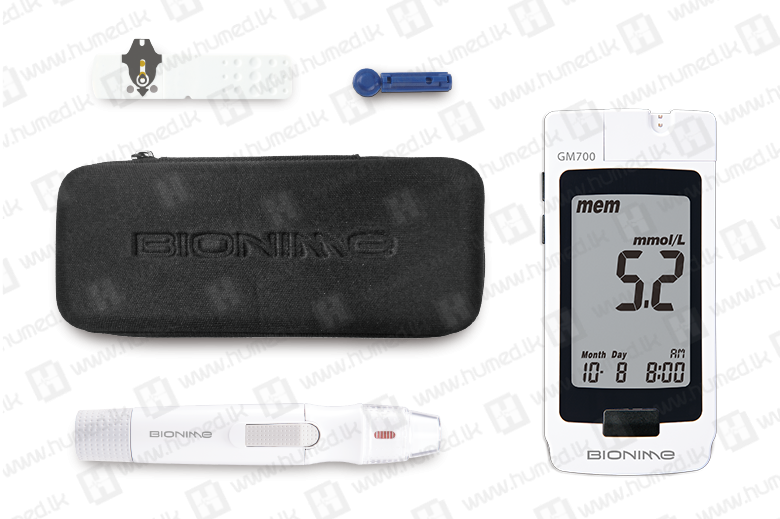 Bionime GM700 Glucometer (5 Years Warranty) - Sugar Testing Glucometers Image 4 | Buy Online Sri Lanka | Hu Med
