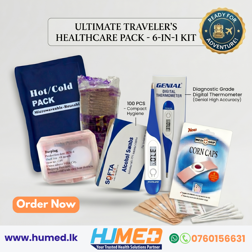 The Ultimate Traveler’s Healthcare Bundle | Essential First Aid & Comfort Pack