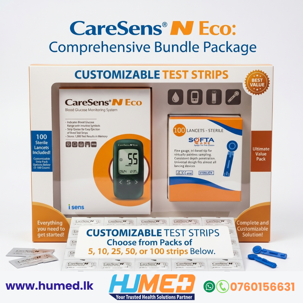Caresens Glucometer Bundle – Complete Home Monitoring Pack
