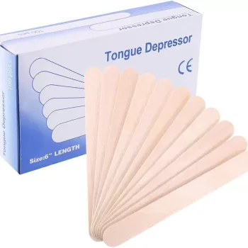 wooden tongue depressor