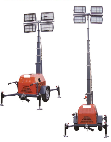 Trailer Light Tower Machine