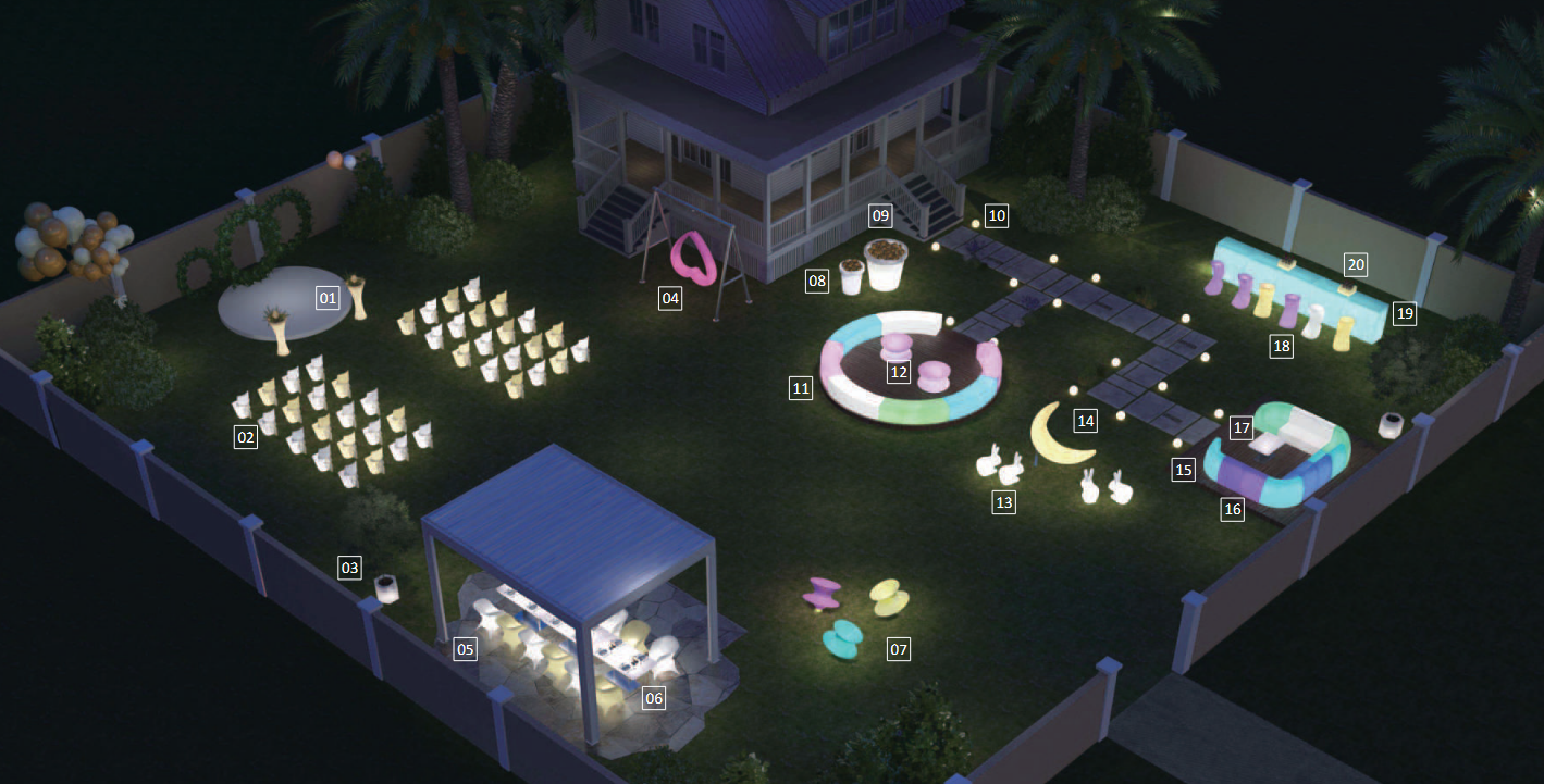 LED Furniture Collection