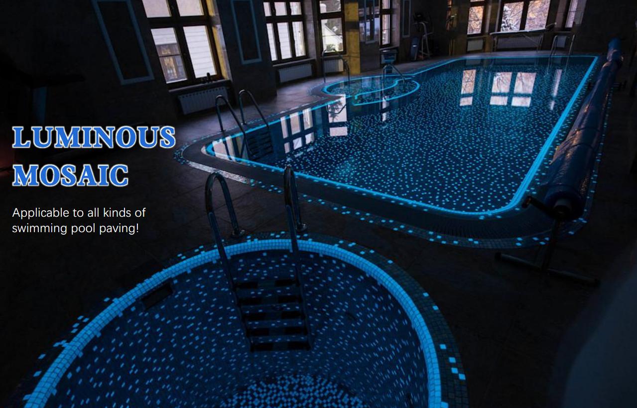 Luminous Mosaic Tiles