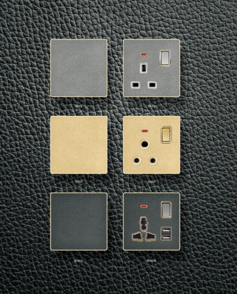 High End Switch Socket Panels