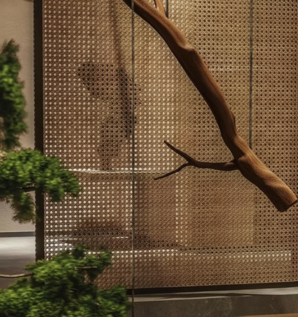 Bamboo and rattan plaited articles