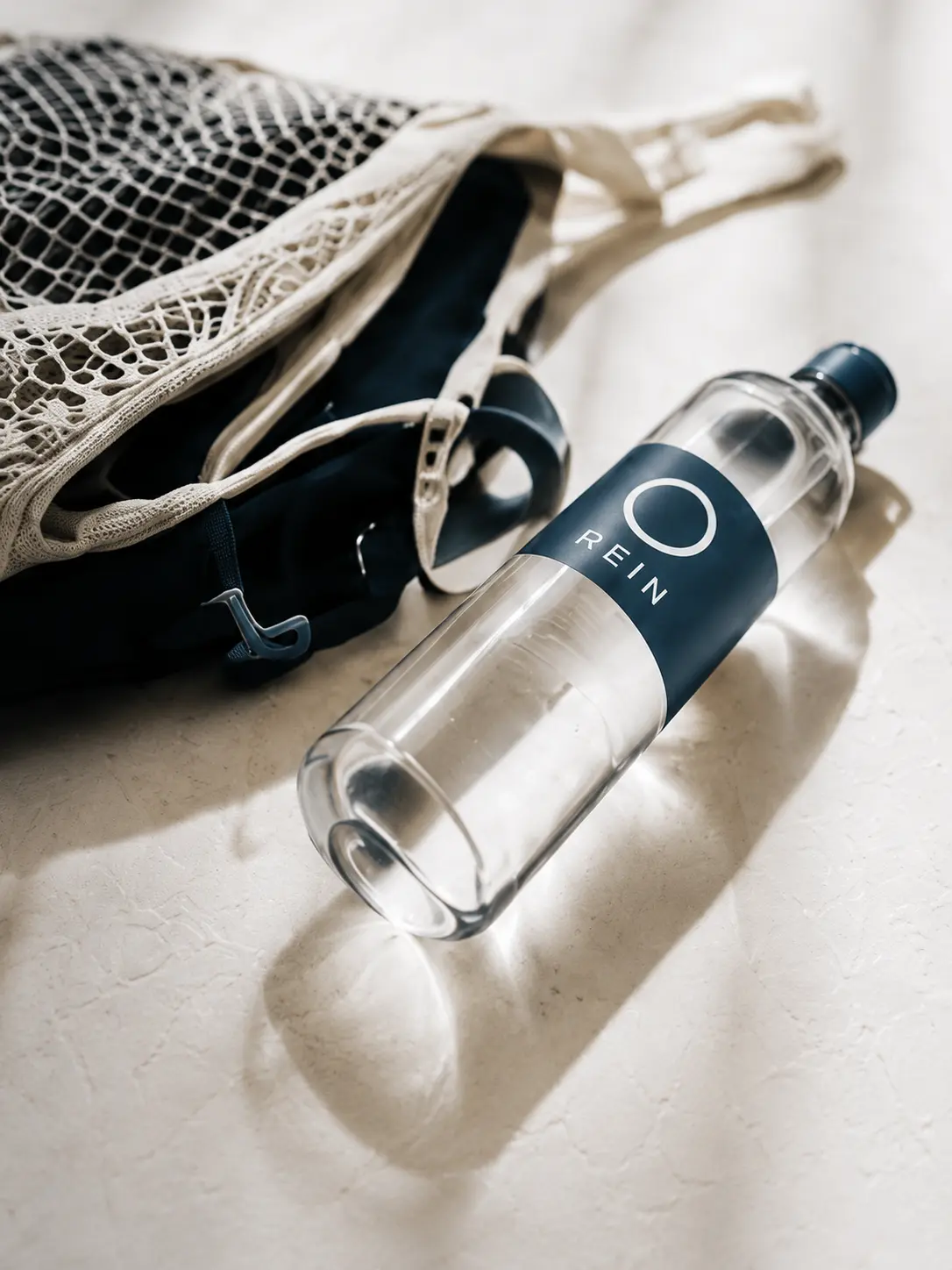 A REIN bottle being reused day to day