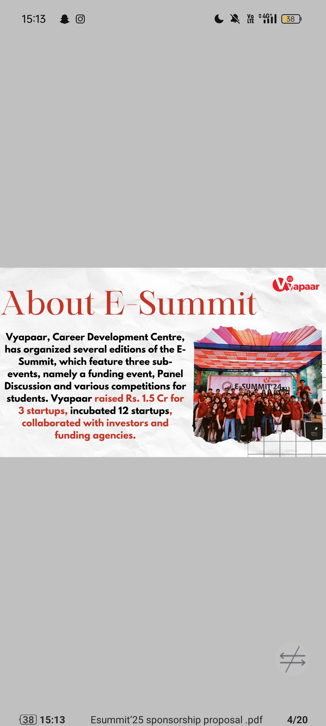 E Summit Vyapaar DCAC 