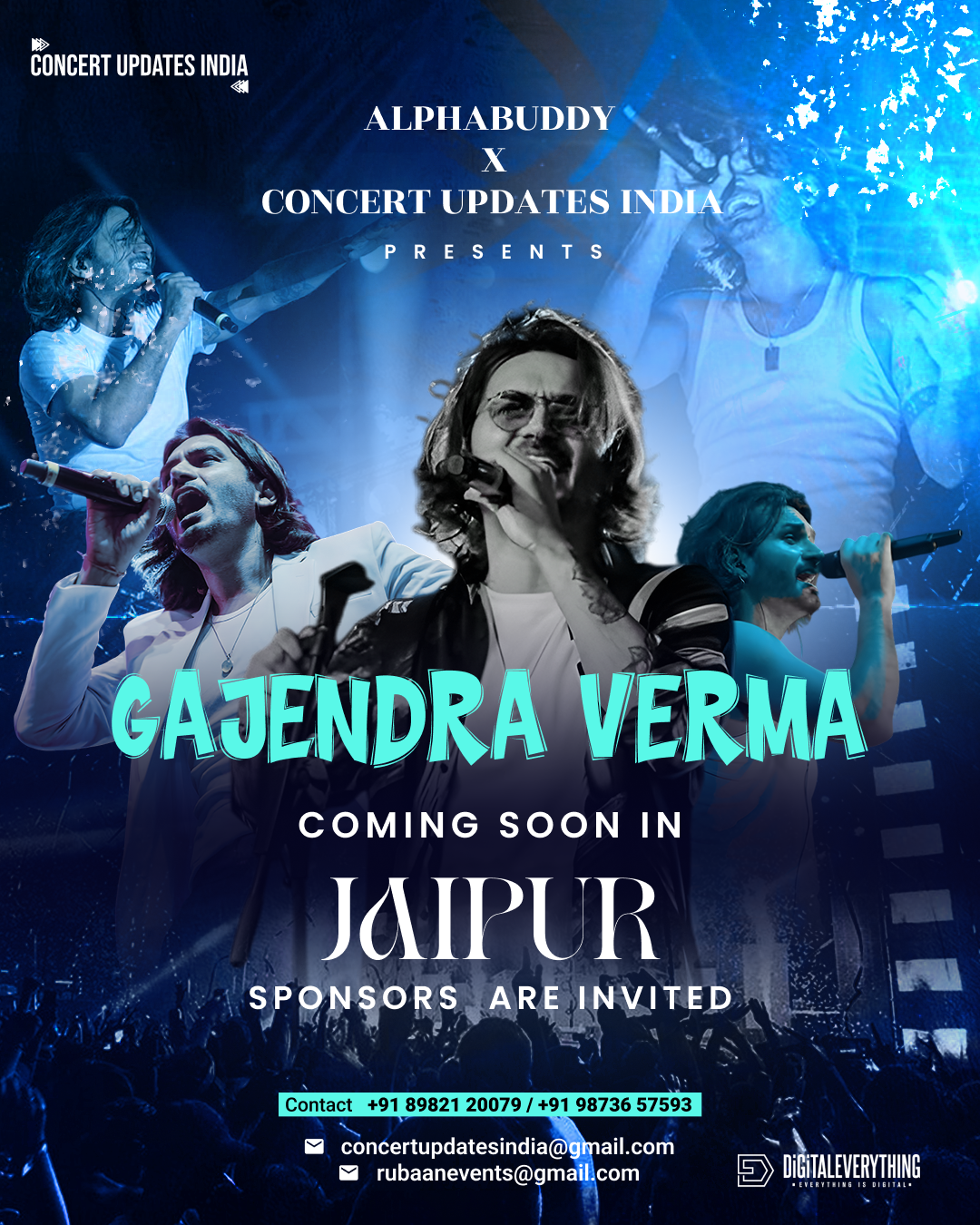 Concert Updates India presents Gajendra Verma Live in pink city Jaipur