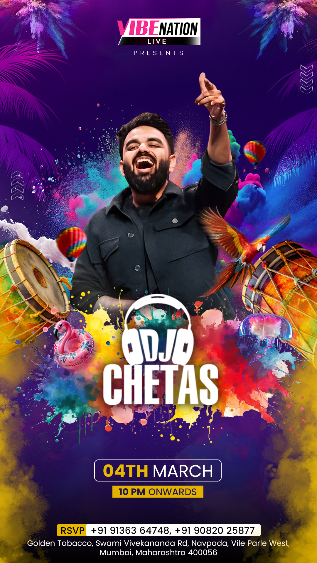 DJ CHETAS X MADHUR SHARMA LIVE