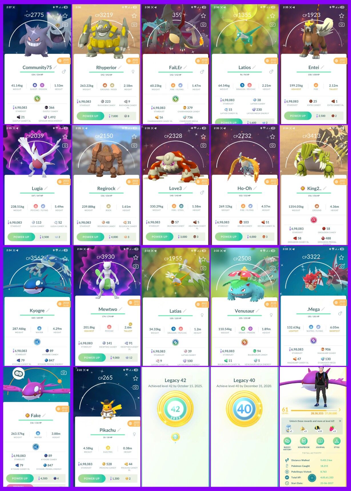 RAREST 2017 ACC SHINY MEWTWO HO-OH SHINY MELTAN CELEBI SHINY COSTUME PIKACHU OLD MONS LEGEACY PVP INSTANT DELIVERY RAREST 2017 ACC SHINY MEWTWO HO-OH SHINY MELTAN CELEBI SHINY COSTUME PIKACHU OLD MONS LEGEACY PVP INSTANT DELIVERY