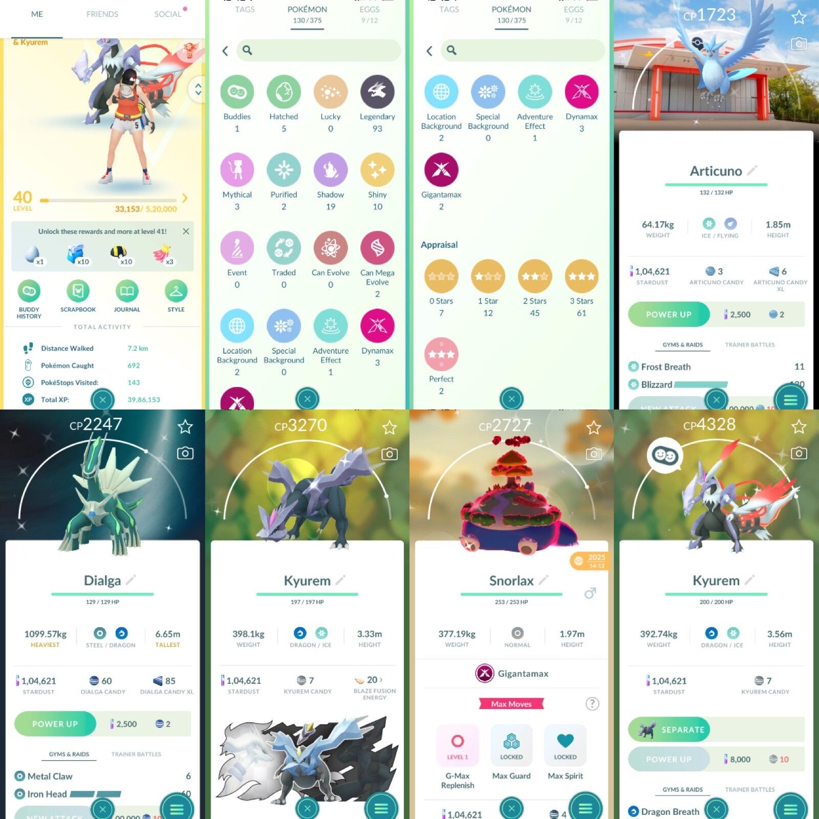 LEVEL 40 93 Legendary Shiny White Fused Kyurem Shiny Location Background Articuno Shiny Gigantamax Snorlax Name Changeable Full Access LEVEL 40 93 Legendary Shiny White Fused Kyurem Shiny Location Background Articuno Shiny Gigantamax Snorlax Name Changeable Full Access