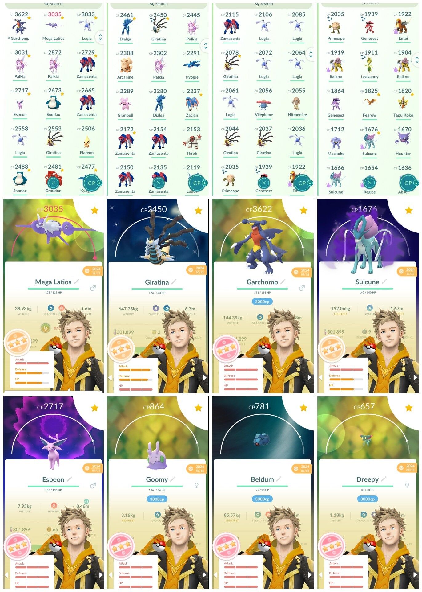 p68 Shiny Giratina IV100 Garchomp 3,6k 40 Legendary 45 Shiny 40 IV100 Mega Latios 3k Origin Palkia 3k Lugia 3k Kyogre p68 Shiny Giratina IV100 Garchomp 3,6k 40 Legendary 45 Shiny 40 IV100 Mega Latios 3k Origin Palkia 3k Lugia 3k Kyogre