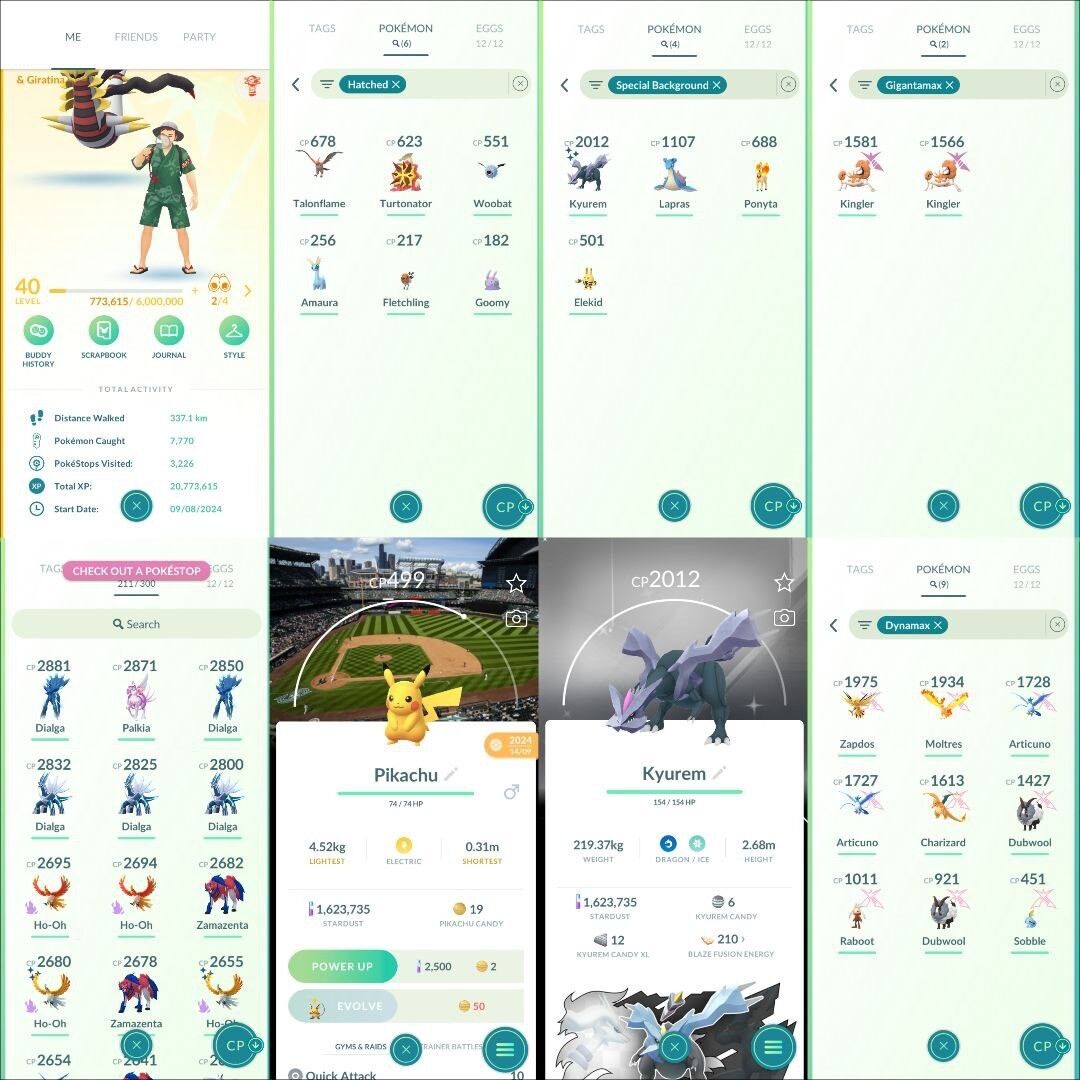 Shiny Special Background Kyurem | Level 40 Account | Dynamax Charizard 129 Legendary | 43 Shinies | 3 100IV (Hundo) | 4 Dual-Move | 7 Shiny L Shiny Special Background Kyurem | Level 40 Account | Dynamax Charizard 129 Legendary | 43 Shinies | 3 100IV (Hundo) | 4 Dual-Move | 7 Shiny L