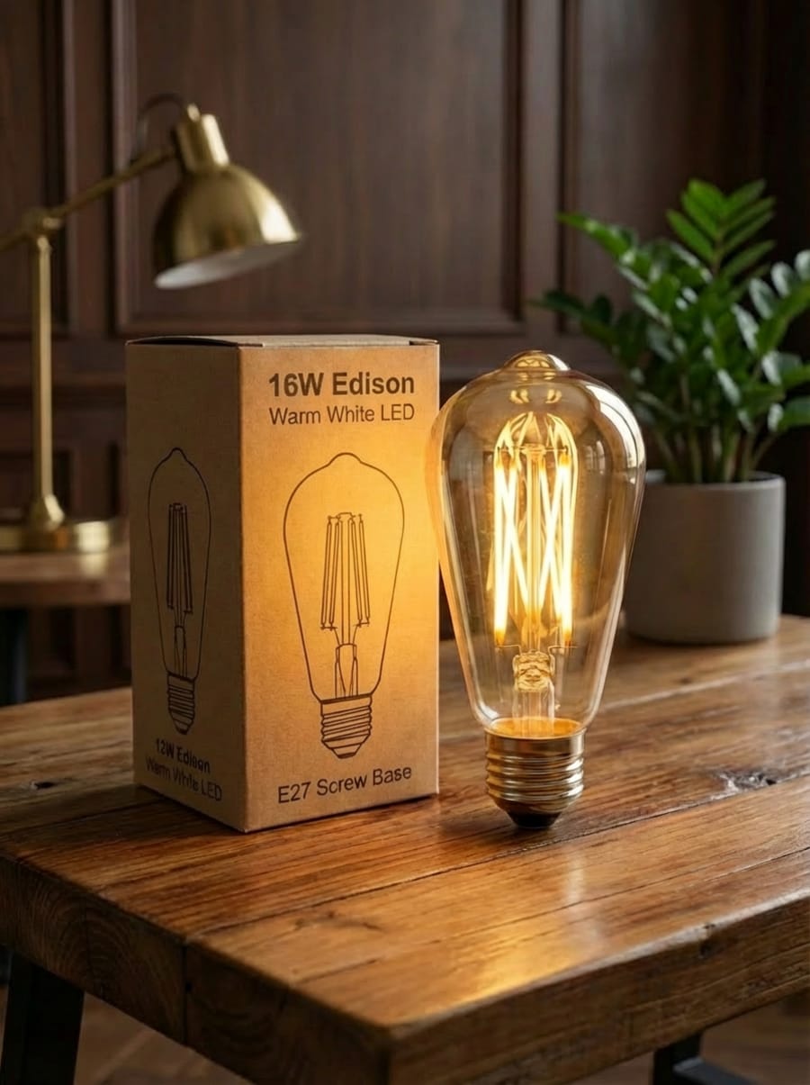 Coyotee | LED Retro Style Edison Bulb - 16W - Warm White Bulbs