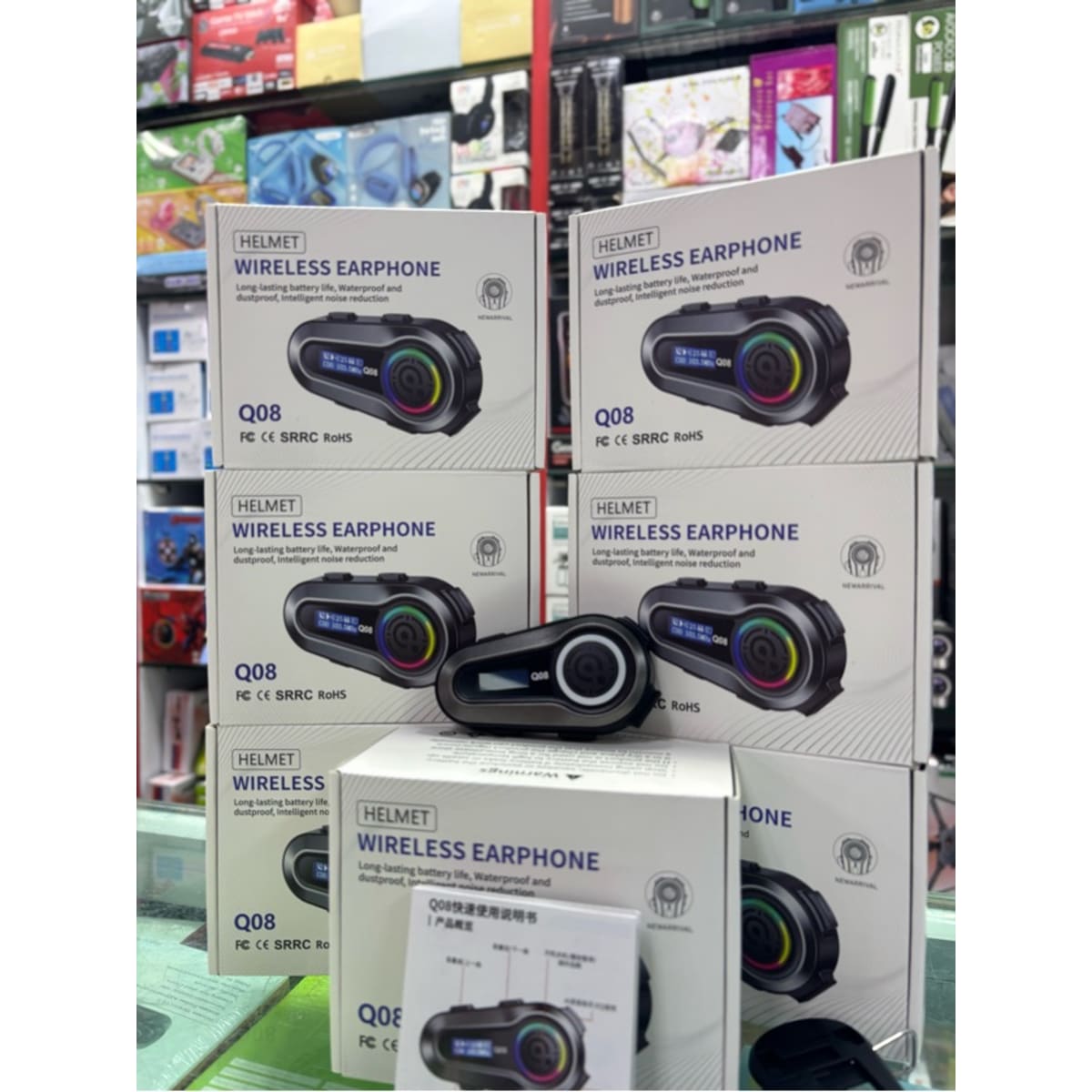 Intercomunicador Bluetooth para Casco de Moto