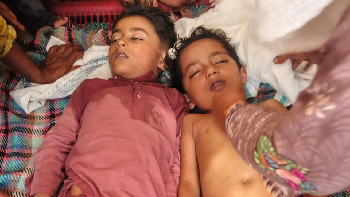  نارنگ منڈی (SahibMeo) کے نواحی علاقے کوٹ عبداللہ میں پانی سے بھرے جوہڑ میں گر کر دو کمسن بچے ڈوب کر جاں بحق