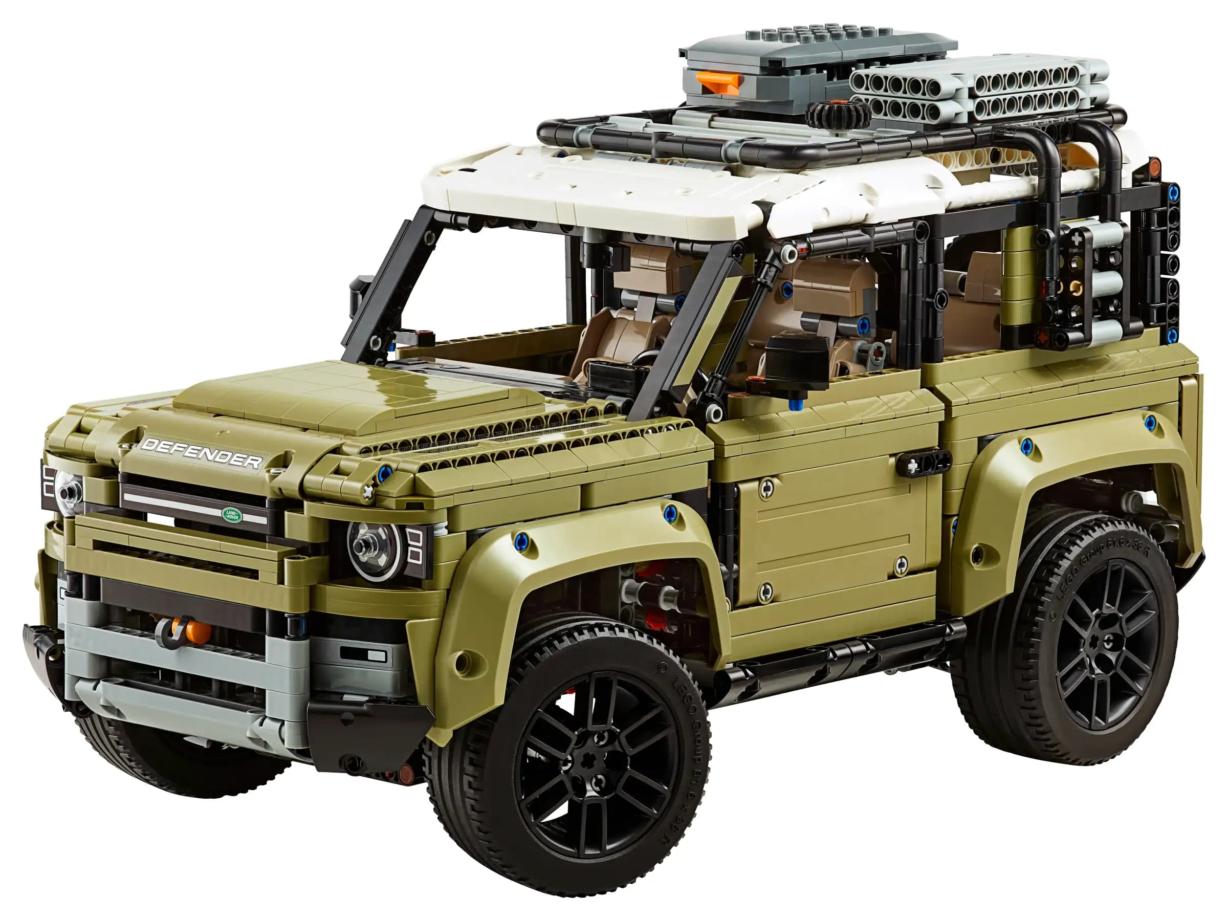 Explore Lego Land Rover Defender