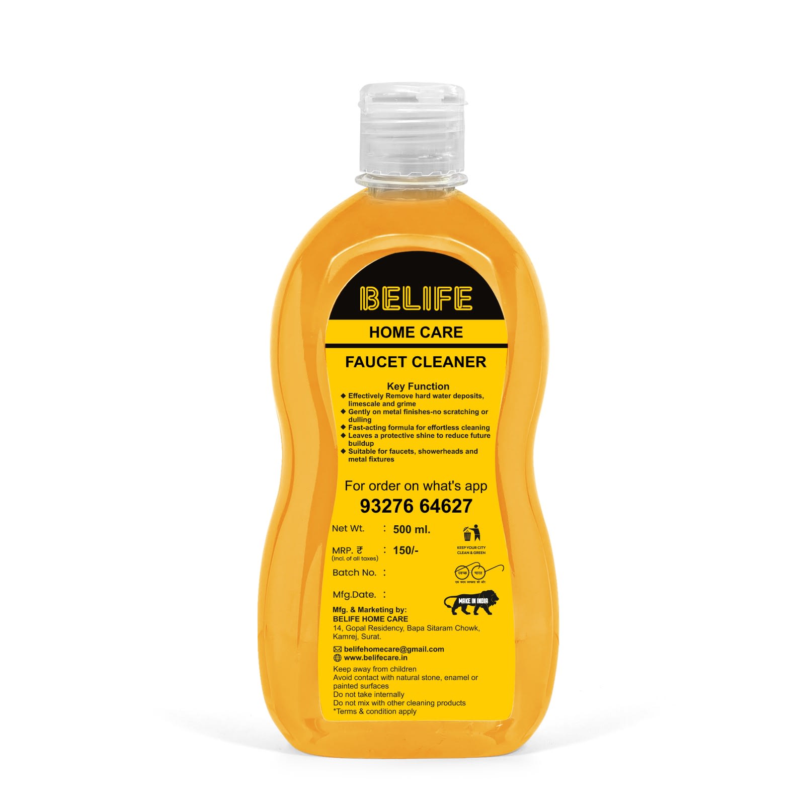 Faucet Cleaner (500ml)