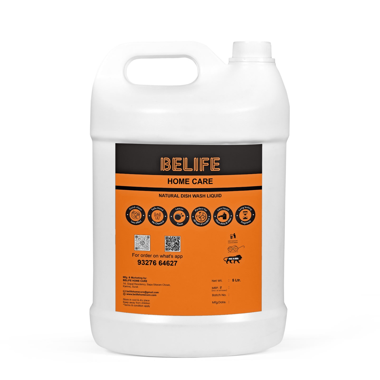 Dish Wash Liquid (5000ml)