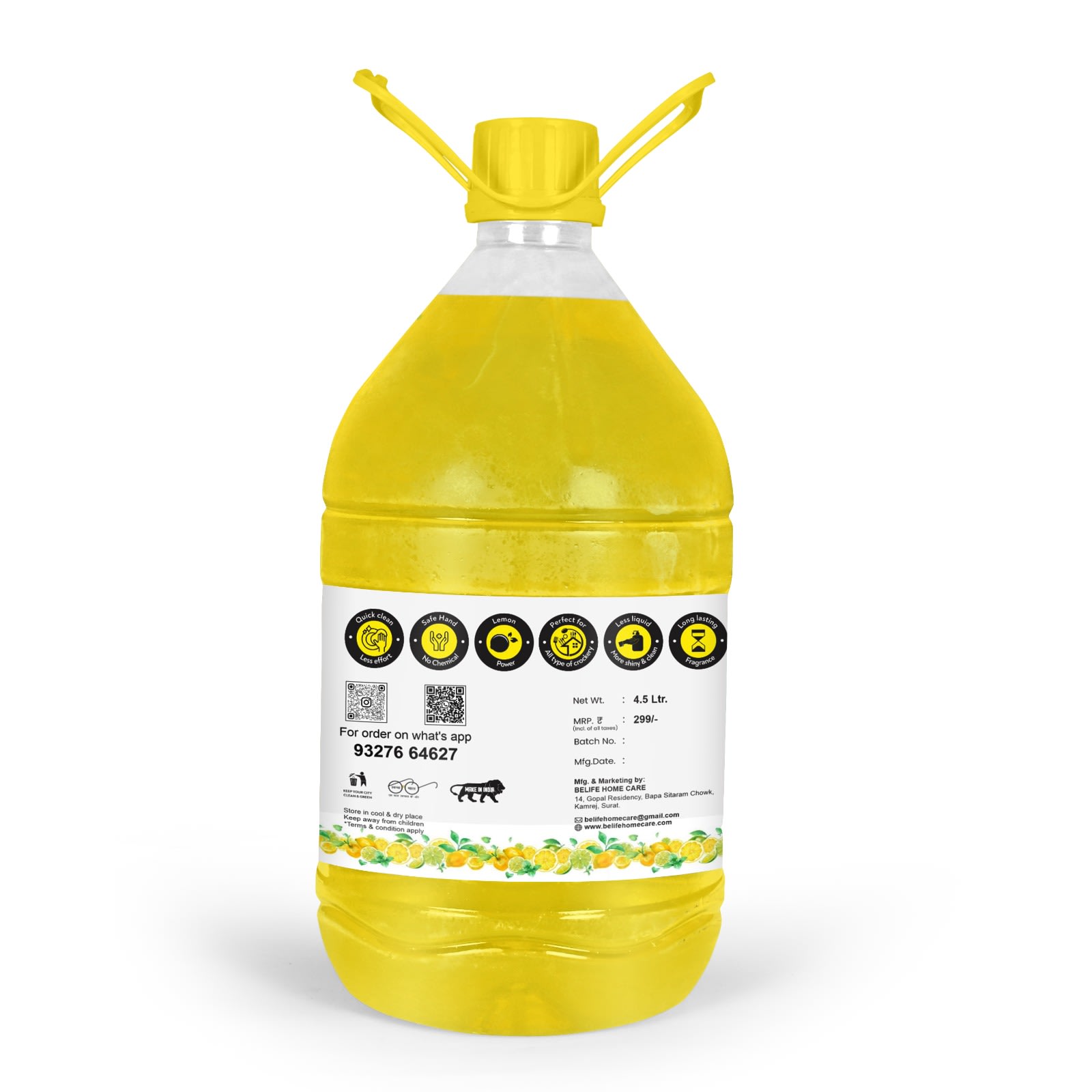 Dish Wash Liquid (4500ml)