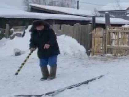 77-летний сунтарец популяризирует старинную игру в городки