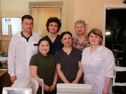 «Встретили очень тепло»: медсестра из ДНР проходит обучение в офтальмологической больнице Якутии