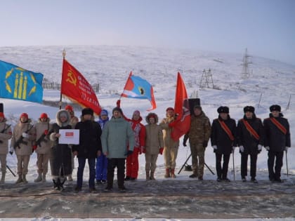 Знамя Победы прибыло в Нерюнгринский район