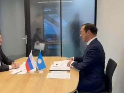 Глава Якутии встретился с министром РФ по развитию Арктики и Дальнего Востока