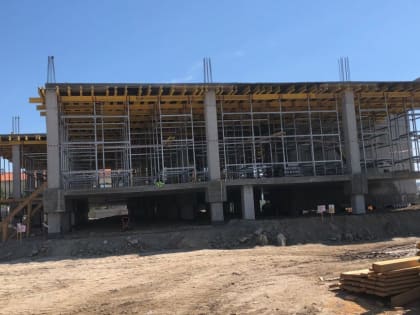 В Амгинском районе Якутии строят новые медицинские объекты