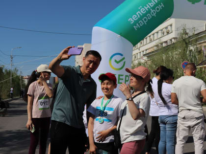 900 бегунов приняли участие в «Зеленом марафоне» в Якутске